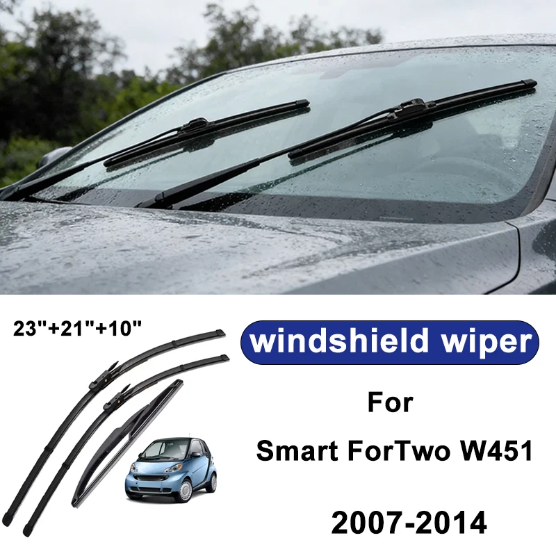 For Smart ForTwo W451 2007-2014 car windshield front/rear wipers, silent wiper blades,car blade brush accessories
For Smart ForTwo W451 2007-2014 car windshield front/rear wipers, silent wiper blades,car blade brush accessories
