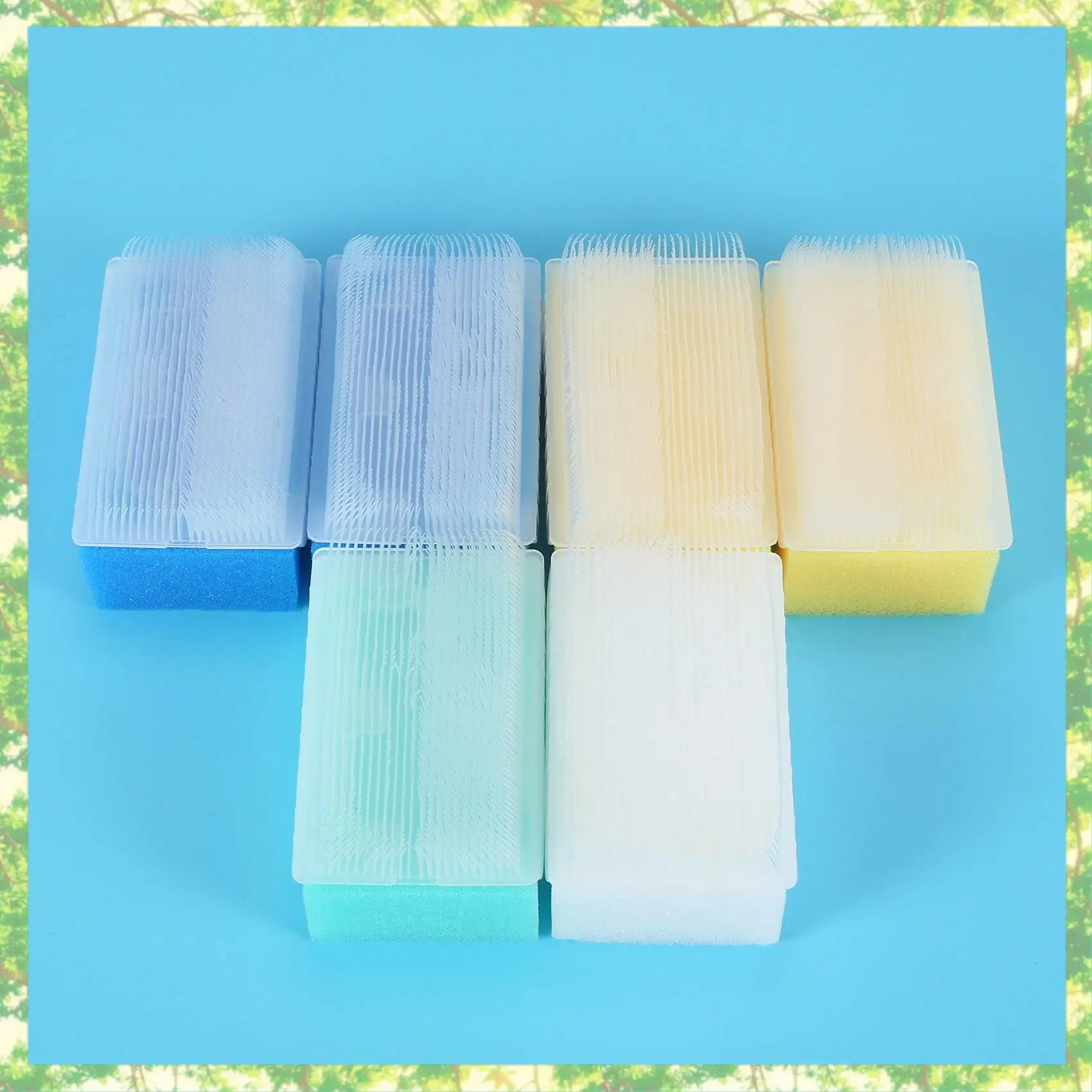T84C-Baby Bath Sponge (6 Pieces) Soft Foam Washer With Cradle Cap Brush Body,Hair And Scalp Clean Gentle Baby Sensory Brush Bath
T84C-Baby Bath Sponge (6 Pieces) Soft Foam Washer With Cradle Cap Brush Body,Hair And Scalp Clean Gentle Baby Sensory Brush Bath
