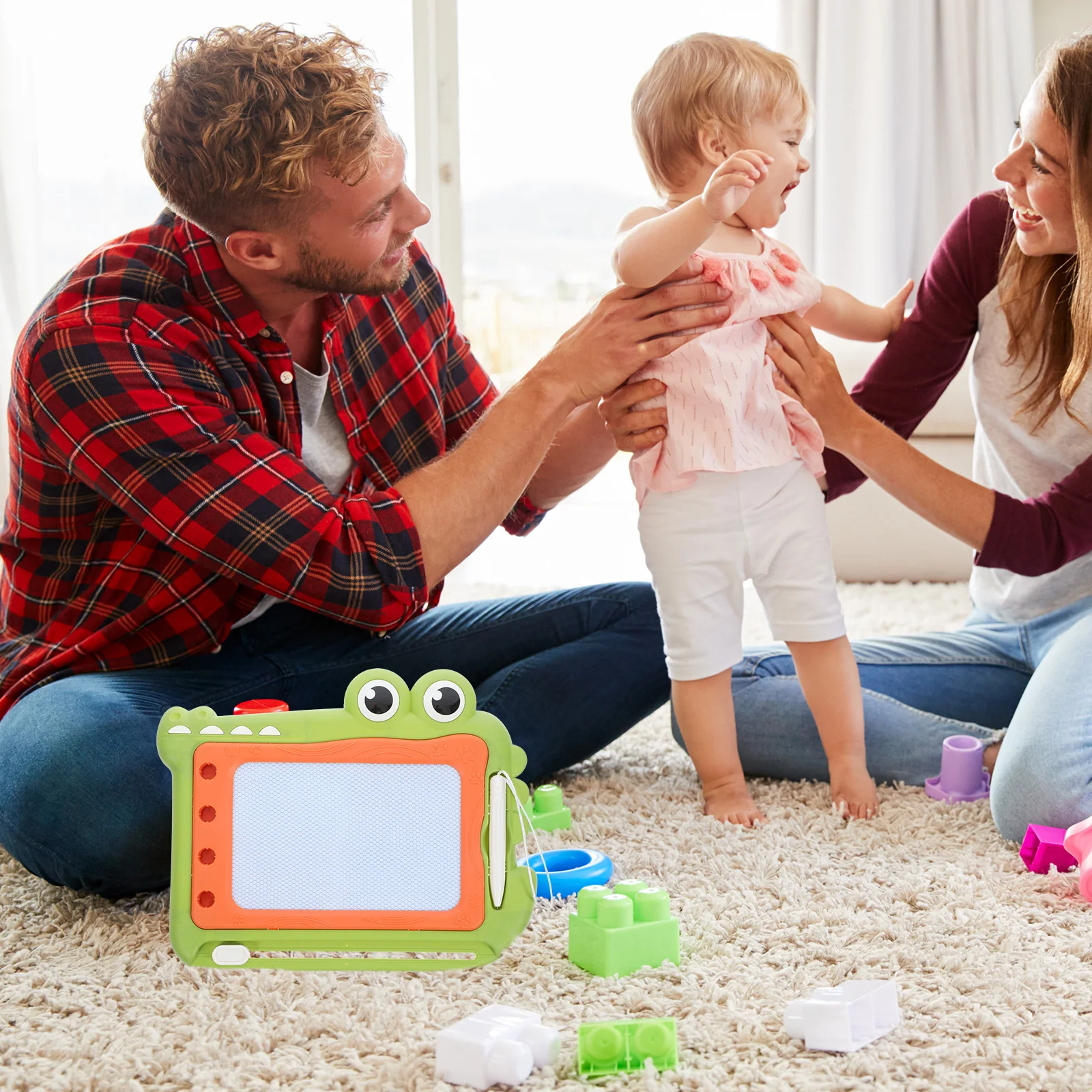 Magnetic Drawing Board Children's Erasable Graffiti Doodle for Toddlers Plastic Sketch Pad
Magnetic Drawing Board Children's Erasable Graffiti Doodle for Toddlers Plastic Sketch Pad