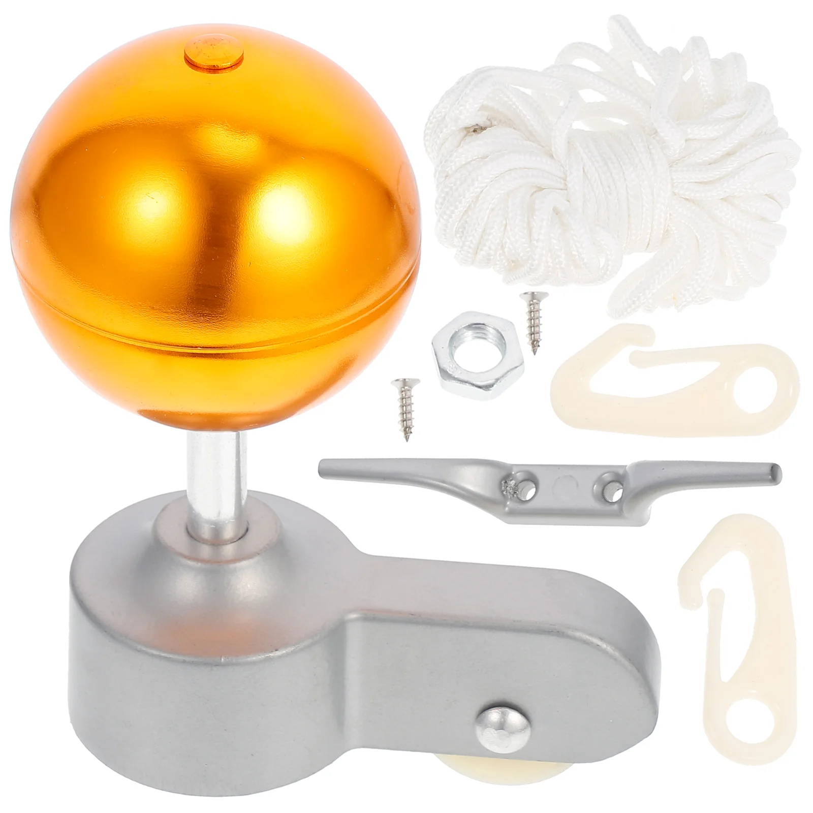Outdoor Flagpole Accessories Decor Balls Swivel Hooks Topper Accessory Kit Fitting Pulley Truck Repair Cleat
Outdoor Flagpole Accessories Decor Balls Swivel Hooks Topper Accessory Kit Fitting Pulley Truck Repair Cleat