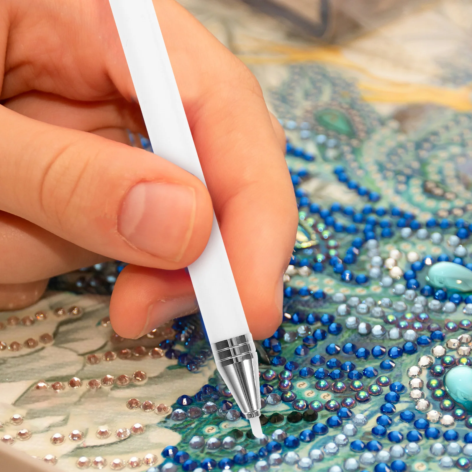 2pcs Drawing Drill Pens Pvc Diamond Art Tools Refillable Diamond Dotting Pens For Diy Craft Handmade Mosaic Supplies
2pcs Drawing Drill Pens Pvc Diamond Art Tools Refillable Diamond Dotting Pens For Diy Craft Handmade Mosaic Supplies