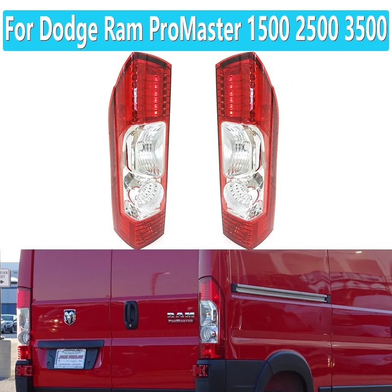 Car Rear Tail Light Assembly For Dodge Ram ProMaster 1500 2500 3500 2014-2019 Brake Fog Lamp Warning No Bulb Car Accessories
Car Rear Tail Light Assembly For Dodge Ram ProMaster 1500 2500 3500 2014-2019 Brake Fog Lamp Warning No Bulb Car Accessories