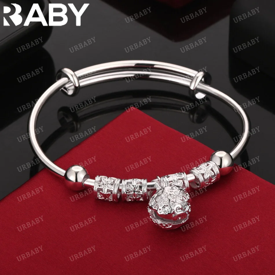 URBABY 925 Sterling Silver Bangle Swallowing Gold Beast Pendant Bracelet For Women Jewelry Fashion Party And Daily Wear
URBABY 925 Sterling Silver Bangle Swallowing Gold Beast Pendant Bracelet For Women Jewelry Fashion Party And Daily Wear