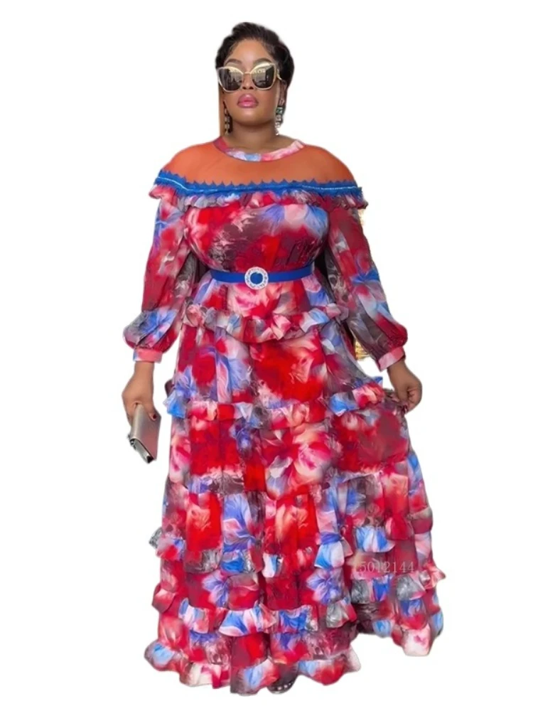 African Clothes For Women Dress 2025 New Fashion Green Ruffled Tiered Skirt Party Dress Summer Gown Casual Vestidos Robe
African Clothes For Women Dress 2025 New Fashion Green Ruffled Tiered Skirt Party Dress Summer Gown Casual Vestidos Robe