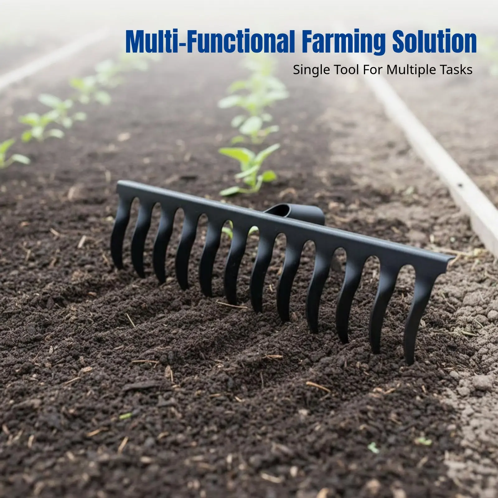 Spiral Tooth Rake, Manganese Steel, Multi-Purpose Garden Tool, Soil Loosening, Land Tilling, Vegetable Cultivation, Heavy-Duty
Spiral Tooth Rake, Manganese Steel, Multi-Purpose Garden Tool, Soil Loosening, Land Tilling, Vegetable Cultivation, Heavy-Duty