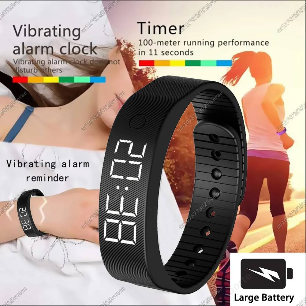 2026 Student Smart Watch Sports Pedometer Vibration Alarm Clock Multi-function Electronic Watch Sport LED Digital Smart Bracelet
2026 Student Smart Watch Sports Pedometer Vibration Alarm Clock Multi-function Electronic Watch Sport LED Digital Smart Bracelet