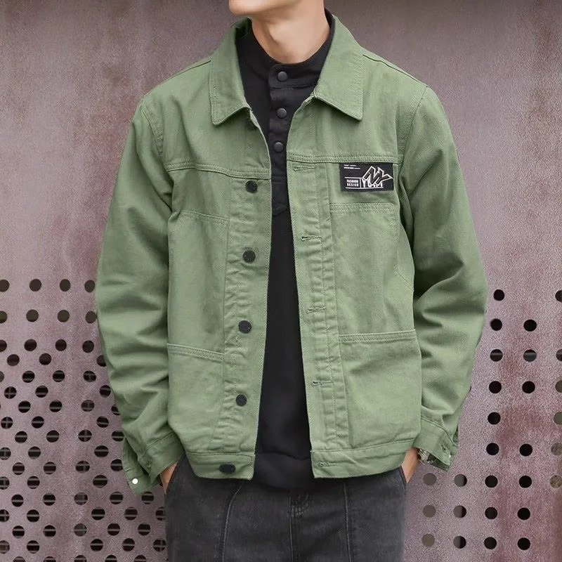 Spring and Autumn New Fashion Trend Tooling Denim Jacket Men's Casual Loose Comfortable High Quality Plus-Size Coat M-3XL
Spring and Autumn New Fashion Trend Tooling Denim Jacket Men's Casual Loose Comfortable High Quality Plus-Size Coat M-3XL