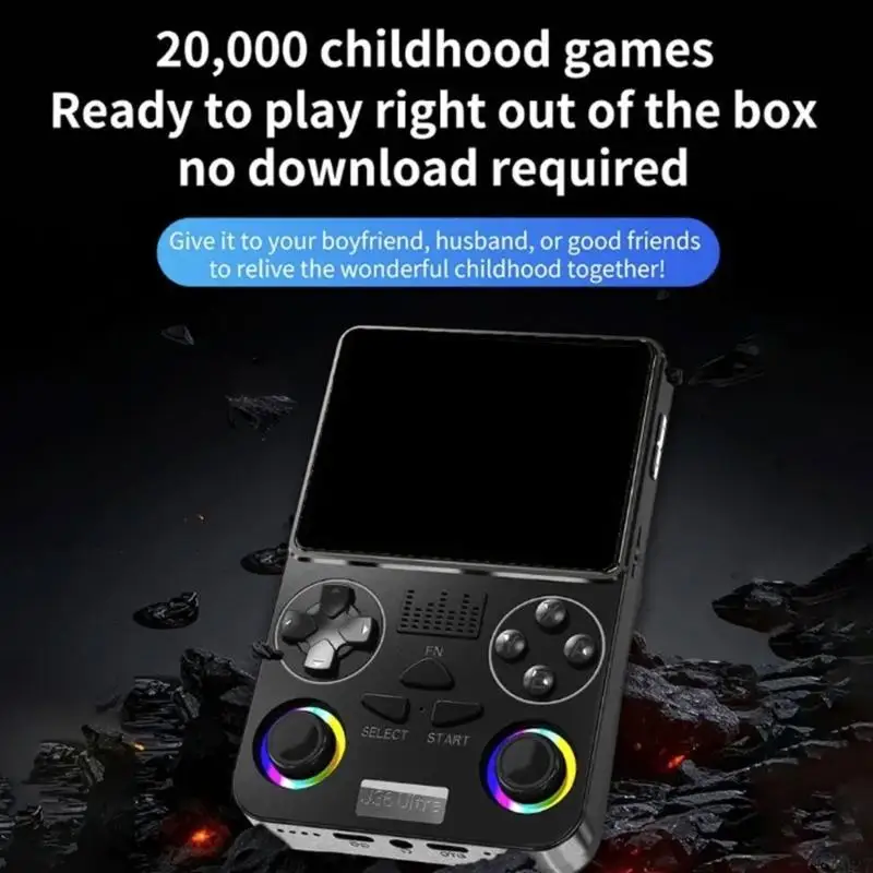 B03F 3D Display Portable Game System 64G Storage Open Source Retro Video Game Console 20000 Game
B03F 3D Display Portable Game System 64G Storage Open Source Retro Video Game Console 20000 Game
