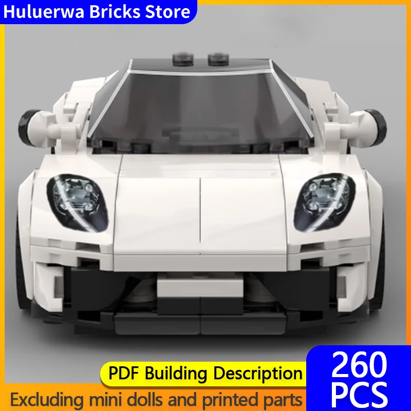 Модель скоростного гоночного автомобиля MOC, строительные кирпичи, высокопроизводительный спортивный автомобиль, модульная технология, детские праздничные подарки, сборные игрушки 
Модель скоростного гоночного автомобиля MOC, строительные кирпичи, высокопроизводительный спортивный автомобиль, модульная технология, детские праздничные подарки, сборные игрушки