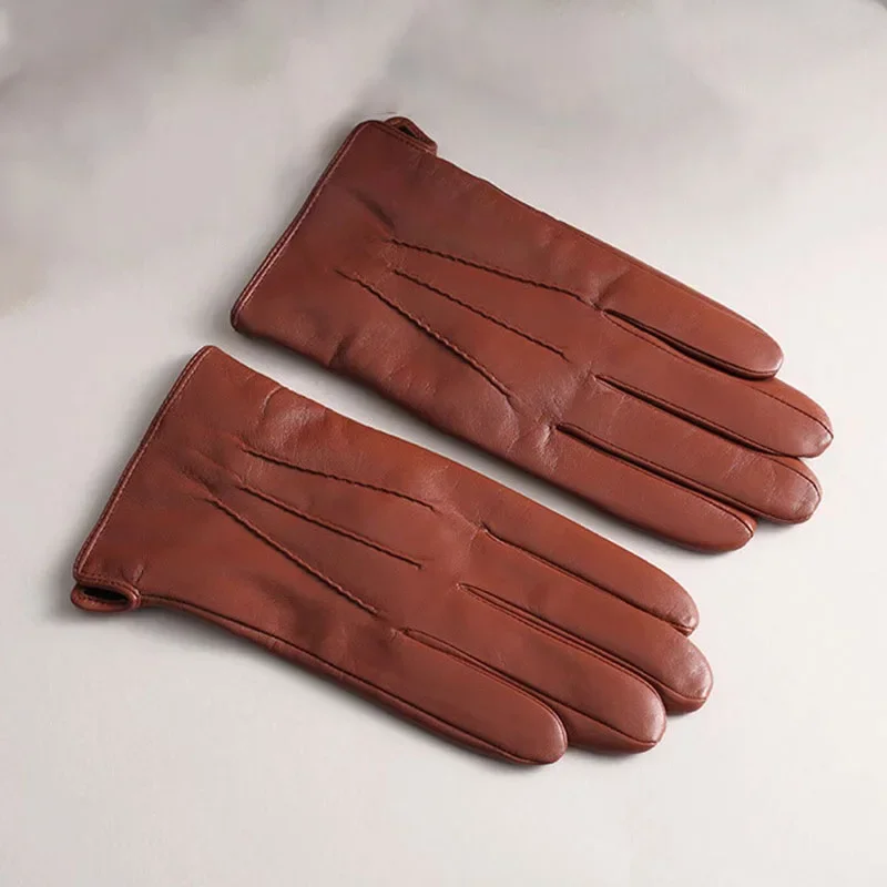 New Women's Sheepskin Gloves Plus Velvet Touch Screen Classic Solid Color Outdoor Riding Real Leather Driving Gloves
New Women's Sheepskin Gloves Plus Velvet Touch Screen Classic Solid Color Outdoor Riding Real Leather Driving Gloves
