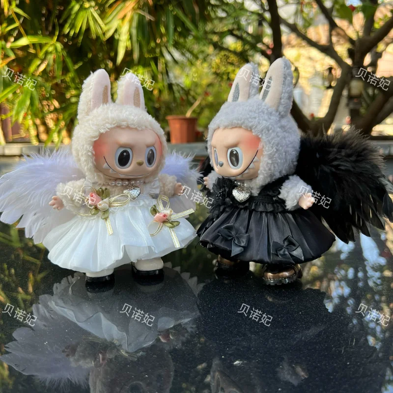 Original 17CM Labubu Clothes Macaron Vinyl Pendant Labubu First Second Generation Universal Clothes Angel Wings Baby Clothes
Original 17CM Labubu Clothes Macaron Vinyl Pendant Labubu First Second Generation Universal Clothes Angel Wings Baby Clothes