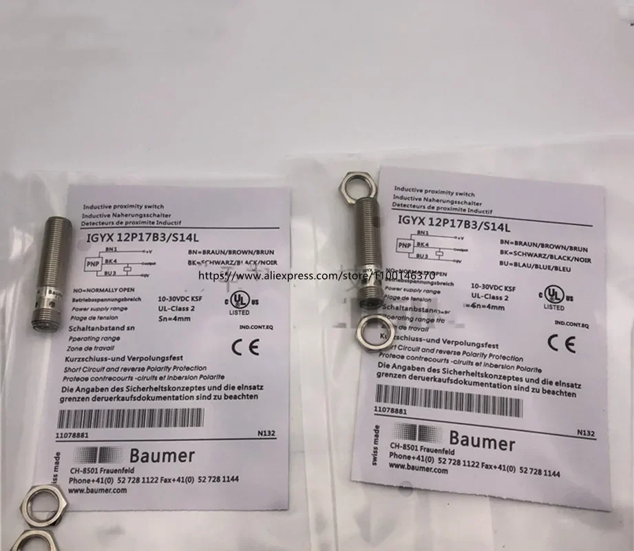2 шт. новый бесконтактный переключатель IGYX 12P17B3/S14L IGYX 12N17B3/S14L металлический датчик
2 шт. новый бесконтактный переключатель IGYX 12P17B3/S14L IGYX 12N17B3/S14L металлический датчик