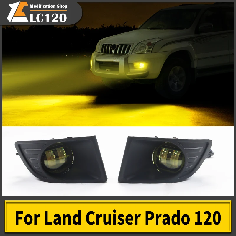 Аксессуары для модификации противотуманных фар, подходят для 2003-2009 Toyota Land Cruiser Prado 120 Lc120
Аксессуары для модификации противотуманных фар, подходят для 2003-2009 Toyota Land Cruiser Prado 120 Lc120