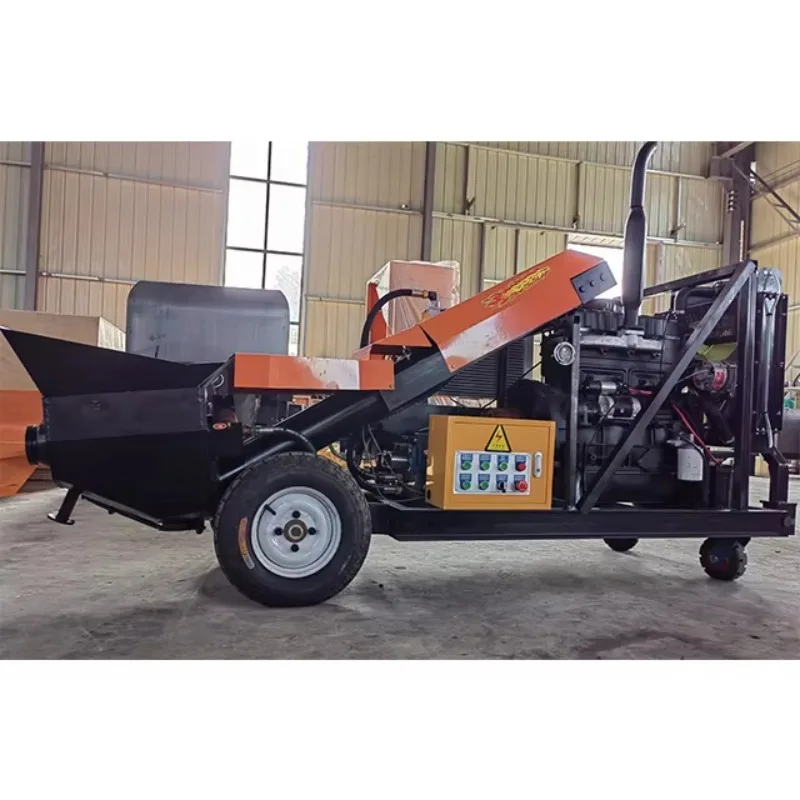 YG Trailer Type 15m3/h Diesel Mini Concrete Pump Reach Vertical 80m Horizontal 100m Concrete Trailer Pump ZS30
YG Trailer Type 15m3/h Diesel Mini Concrete Pump Reach Vertical 80m Horizontal 100m Concrete Trailer Pump ZS30