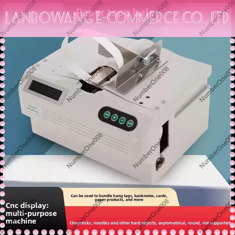 Intelligent Sensor Banknote Tying Machine Hot Melt Paper Tape Binding Strapping Equipment for Currency Cash Bundling
Intelligent Sensor Banknote Tying Machine Hot Melt Paper Tape Binding Strapping Equipment for Currency Cash Bundling