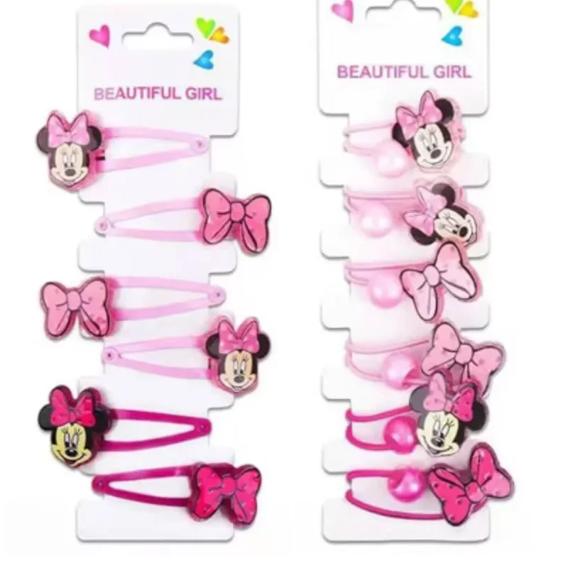Disney Minnie Mouse Hair Clip Cartoon Bow Tie Rubber Band Cute Girl Hair Accessories Little Girl's Birthday Gift
Disney Minnie Mouse Hair Clip Cartoon Bow Tie Rubber Band Cute Girl Hair Accessories Little Girl's Birthday Gift