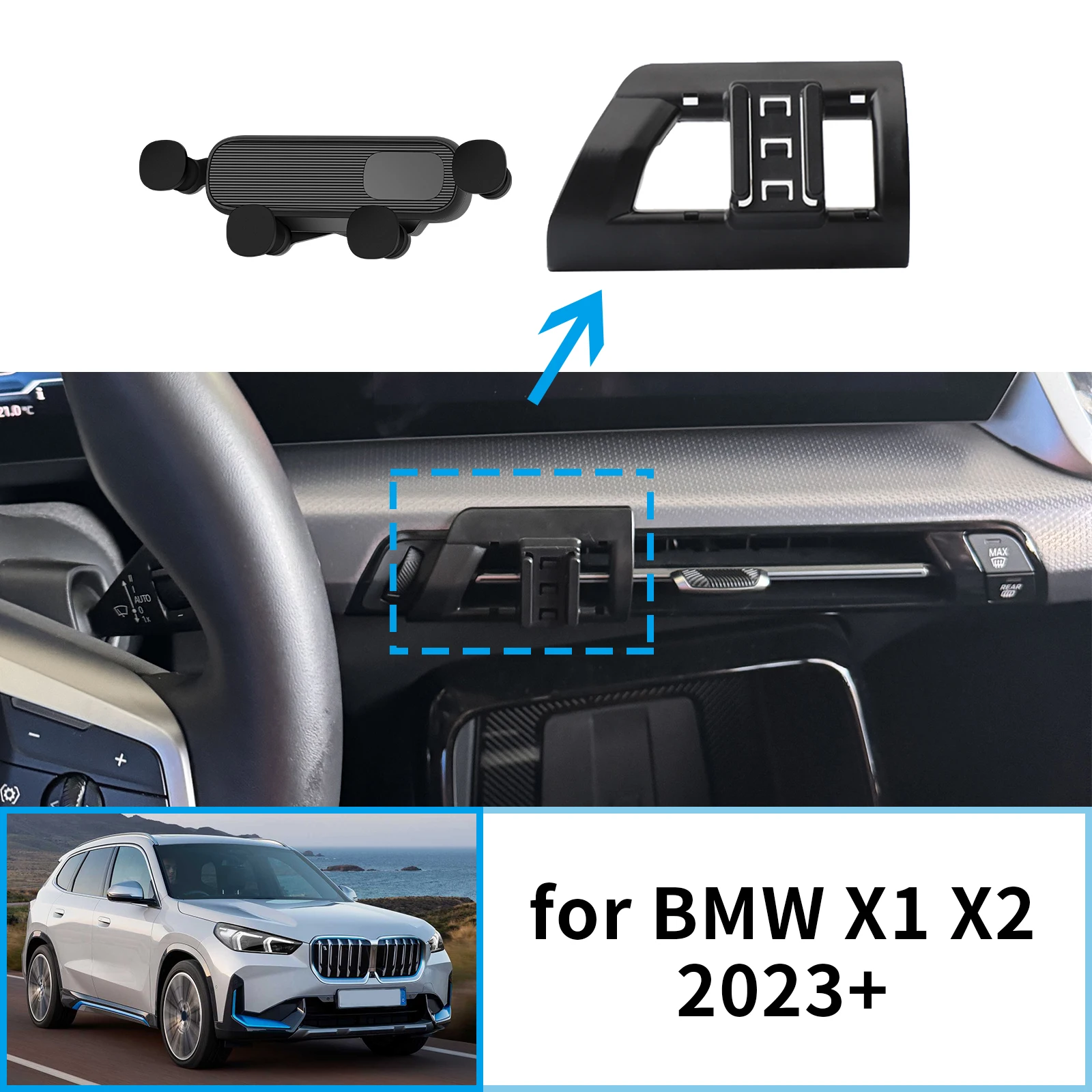 Car Mobile Phone Holder for BMW X1 X2 2023 2024 2025 GPS Bracket Navigation Stand Auto Accessories
Car Mobile Phone Holder for BMW X1 X2 2023 2024 2025 GPS Bracket Navigation Stand Auto Accessories