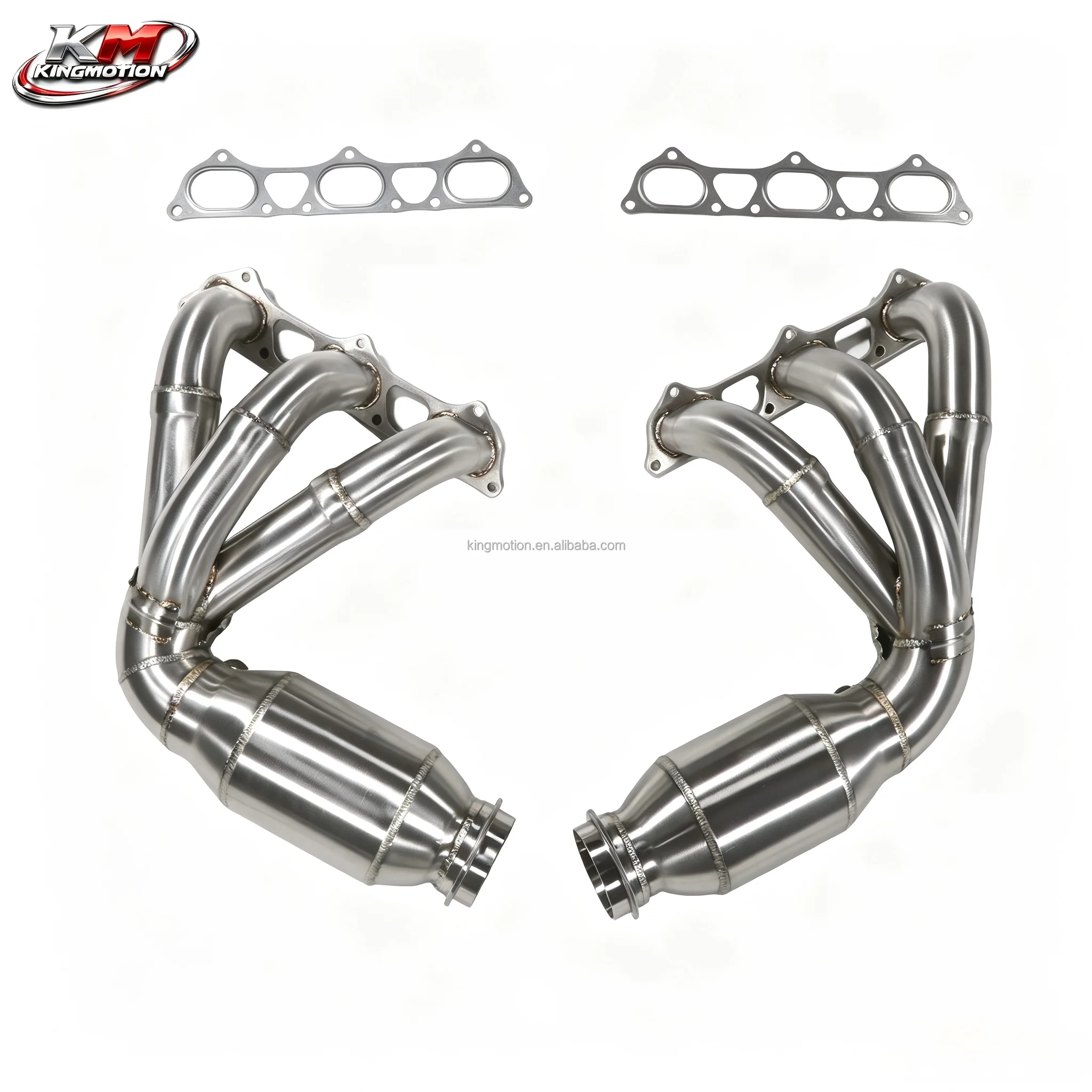 Catted Exhaust Header for 911 991.1 GT3 3.8L 2013-2015 - Brushed Stainless Steel
Catted Exhaust Header for 911 991.1 GT3 3.8L 2013-2015 - Brushed Stainless Steel