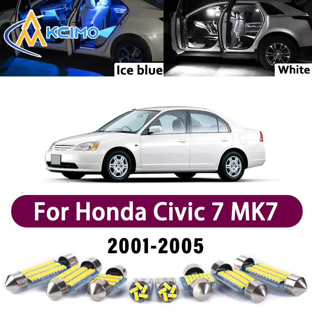 Комплект премиум-класса светодиодного освещения салона для Honda Автомобильные лампы для салона, багажника и картографии без ошибок для Civic 7 MK7 7-го поколения 2001-2005, 2002, 2003
Комплект премиум-класса светодиодного освещения салона для Honda Автомобильные лампы для салона, багажника и картографии без ошибок для Civic 7 MK7 7-го поколения 2001-2005, 2002, 2003