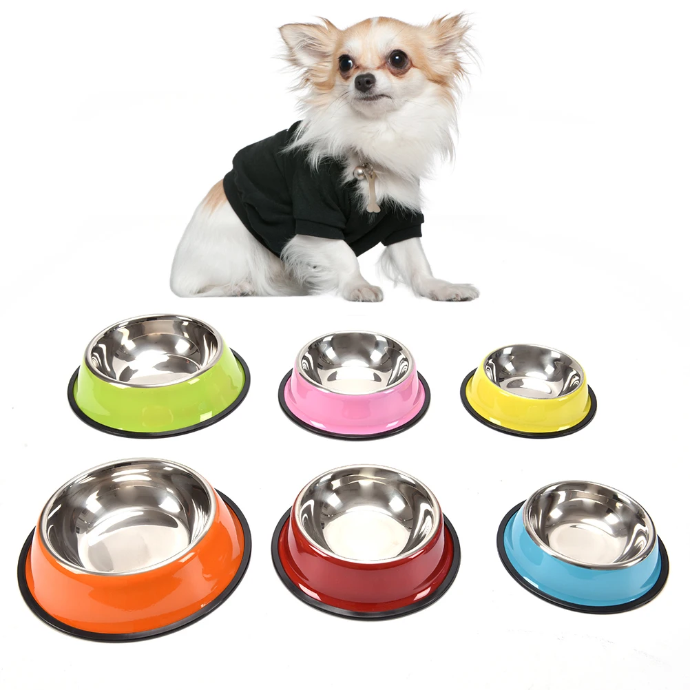 1pcs Cat/Dog Bowl Stainless steel dog bowls pet food water feeder for cat puppy dog feeder bowls
1pcs Cat/Dog Bowl Stainless steel dog bowls pet food water feeder for cat puppy dog feeder bowls