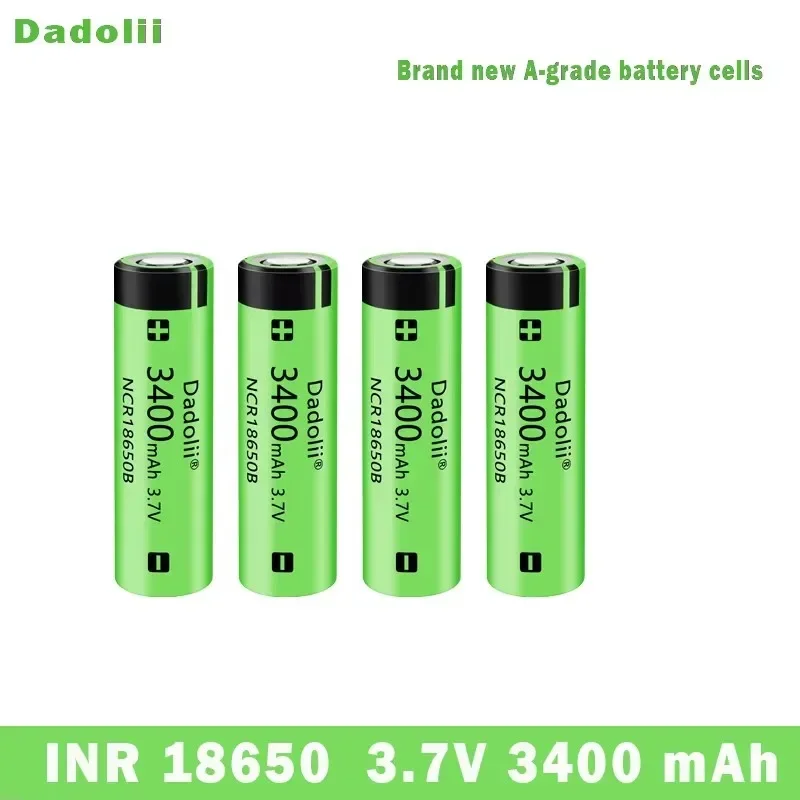 1-40pcs high-quality 3.7 v 3400mAh 18650 lithium rechargeable batteries, suitable for flashlight batteries with 3400mAh capacity
1-40pcs high-quality 3.7 v 3400mAh 18650 lithium rechargeable batteries, suitable for flashlight batteries with 3400mAh capacity