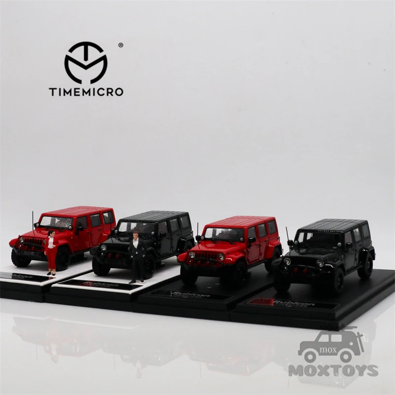 Литая под давлением модель автомобиля TimeMicro 1:64 Wrangler Rubicon Red/Black
Литая под давлением модель автомобиля TimeMicro 1:64 Wrangler Rubicon Red/Black