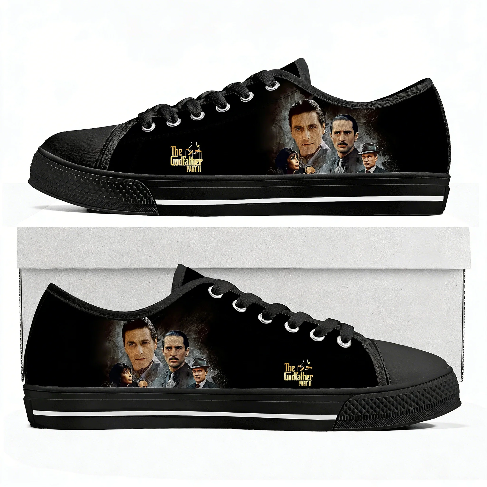 Кроссовки The Godfather Part II Low Top, высококачественные, для мужчин, женщин и подростков, из канваса, повседневные, модные, с узорами, обувь на заказ
Кроссовки The Godfather Part II Low Top, высококачественные, для мужчин, женщин и подростков, из канваса, повседневные, модные, с узорами, обувь на заказ