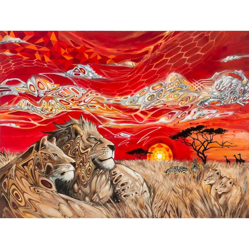 GATYZTORY 40x50cm Framed Painting By Numbers Kits For Adults Unique Gift Red Sky Lion Paint By Number Home Decor Wall Artwork
GATYZTORY 40x50cm Framed Painting By Numbers Kits For Adults Unique Gift Red Sky Lion Paint By Number Home Decor Wall Artwork