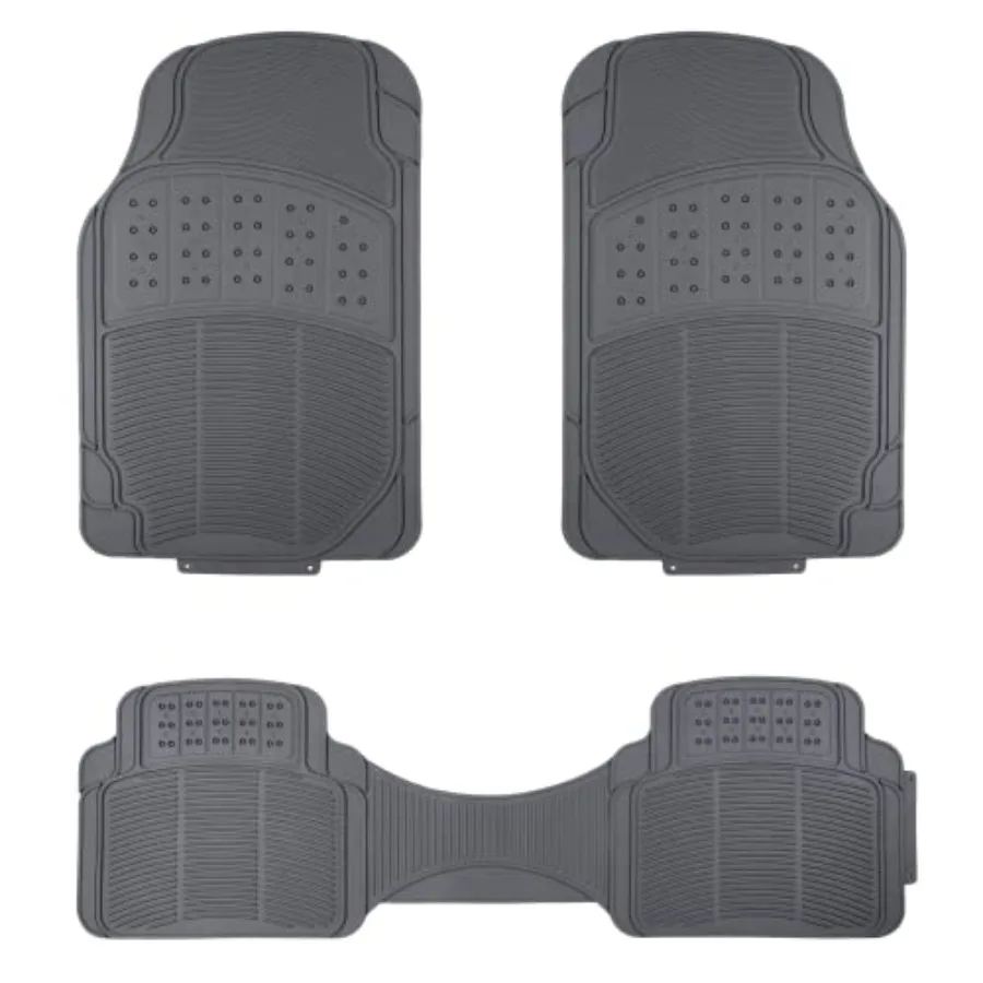 Universal PVC Faux Rubber Car Floor Mats, Anti-Slip, All Weather Protection, Waterproof Flexible Trim to Fit for 95% Automotive
Universal PVC Faux Rubber Car Floor Mats, Anti-Slip, All Weather Protection, Waterproof Flexible Trim to Fit for 95% Automotive