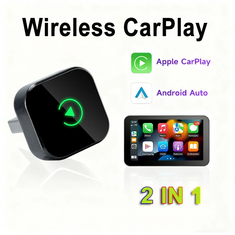 Новый беспроводной ключ CarPlay Беспроводной Android Auto адаптер 2в1 Автомобильные интеллектуальные системы AI Smart Box для автомобиля с проводным CarPlay
Новый беспроводной ключ CarPlay Беспроводной Android Auto адаптер 2в1 Автомобильные интеллектуальные системы AI Smart Box для автомобиля с проводным CarPlay