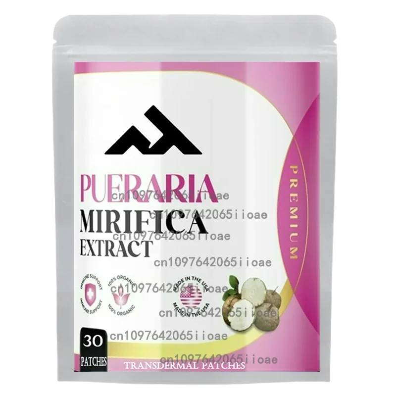 30 Patches Pueraria Mirifica Transdermal Patch, with Aauaje, Maca, Saw Palmetto, Wild Yam Promotes Women’s Health
30 Patches Pueraria Mirifica Transdermal Patch, with Aauaje, Maca, Saw Palmetto, Wild Yam Promotes Women’s Health