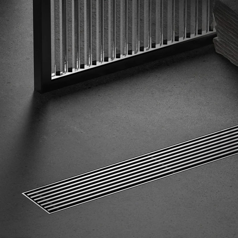 Heavy Duty Solid 304 Stainless Steel Linear Floor Drain Anti-Odor High Displacement for Bathroom Shower Enclosure
Heavy Duty Solid 304 Stainless Steel Linear Floor Drain Anti-Odor High Displacement for Bathroom Shower Enclosure