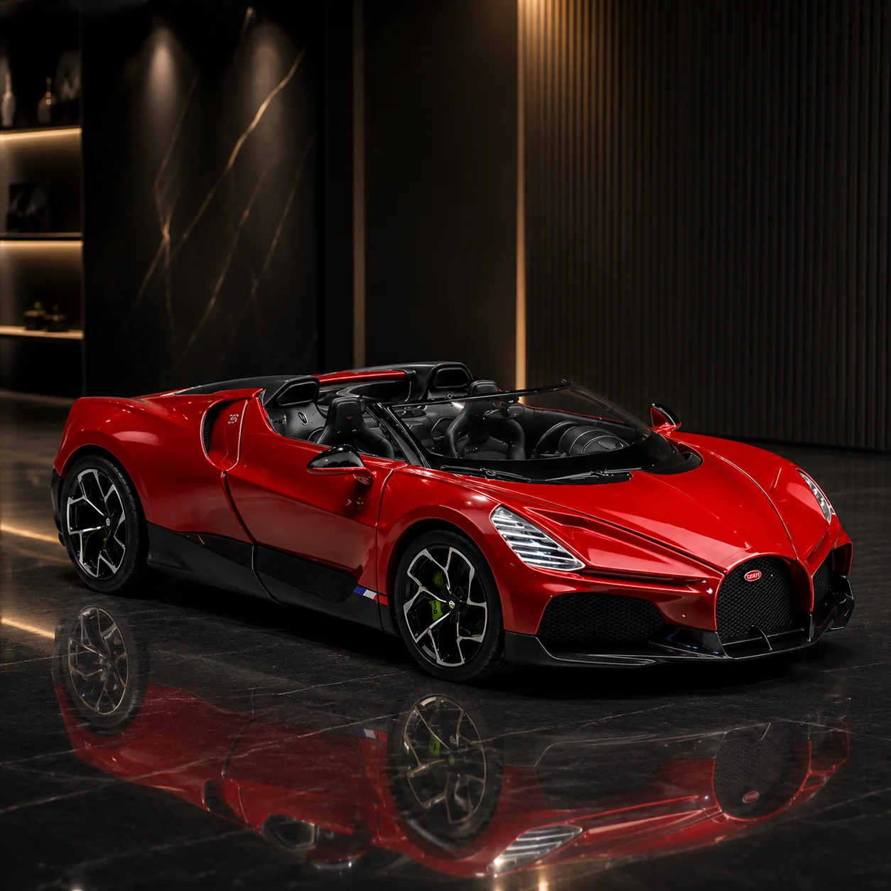 1:24 W16 Hyper Roadster Alloy Model High Detail Collectible Display Gift
1:24 W16 Hyper Roadster Alloy Model High Detail Collectible Display Gift