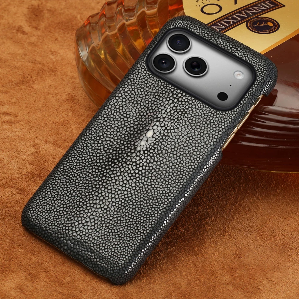 Genuine Stingray Leather Phone Case for iPhone 17 Pro Max Air 16 15 11 12 13 14 Pro Max Plus 15Pro 17Pro 16pro Luxury Back Cover
Genuine Stingray Leather Phone Case for iPhone 17 Pro Max Air 16 15 11 12 13 14 Pro Max Plus 15Pro 17Pro 16pro Luxury Back Cover