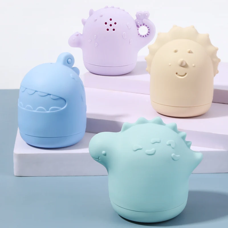 1/2/4 Pcs Baby Silicone Bath Toys, Adorable Spray Dinosaur Bath Toys, Infant Pool Water Play Toys, Bathtub & Beach Toys
1/2/4 Pcs Baby Silicone Bath Toys, Adorable Spray Dinosaur Bath Toys, Infant Pool Water Play Toys, Bathtub & Beach Toys
