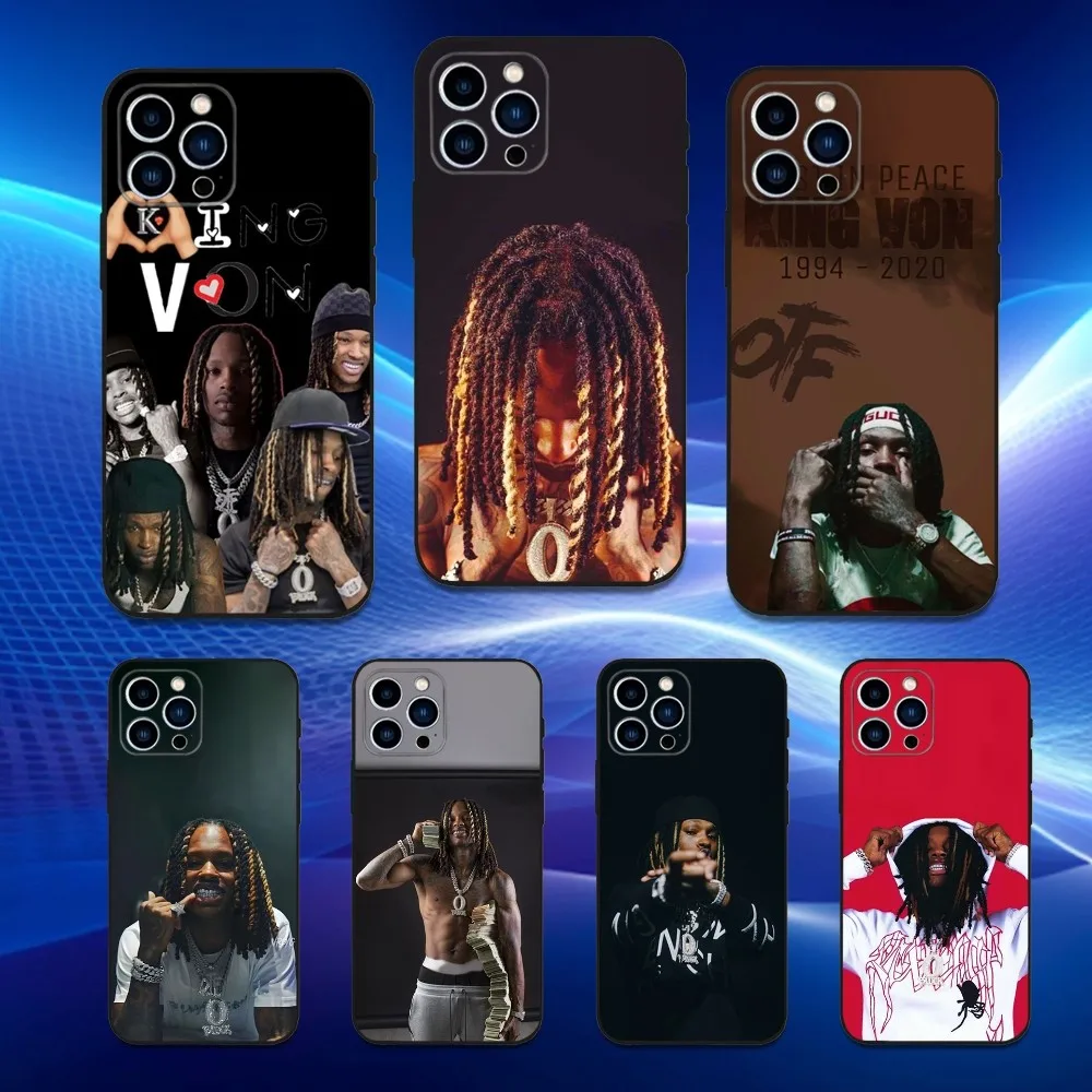 Rapper K-King V-Von Phone Case For iPhone 16,15,14,13,12,11 Plus,Pro Max,XS,X,XR,SE,Mini,8,7,Soft Silicone Black Cover
Rapper K-King V-Von Phone Case For iPhone 16,15,14,13,12,11 Plus,Pro Max,XS,X,XR,SE,Mini,8,7,Soft Silicone Black Cover