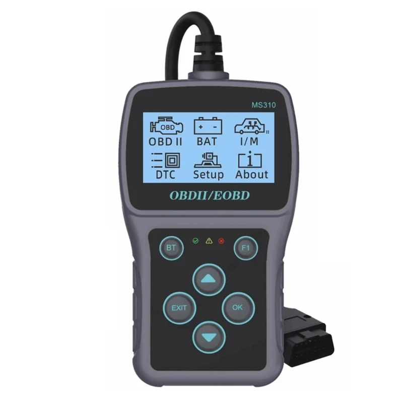 OBDII Scanner Car Engine Analyzers Fault Code Reader Battery Tester Car Diagnostic Scan Tool OBDII Diagnostic Scanner
OBDII Scanner Car Engine Analyzers Fault Code Reader Battery Tester Car Diagnostic Scan Tool OBDII Diagnostic Scanner