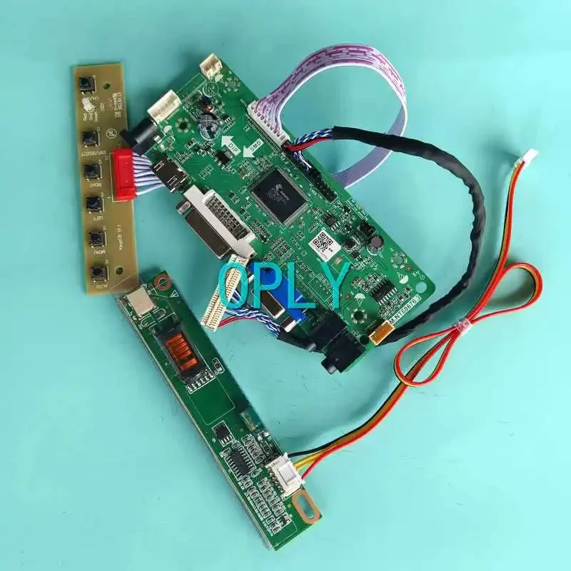 For HSD150PX14 HSD150PX15 Laptop Monitor Screen Controller Board DIY Kit LVDS 30-Pin HDMI-Compatible VGA DVI 15" 1024*768 1CCFL
For HSD150PX14 HSD150PX15 Laptop Monitor Screen Controller Board DIY Kit LVDS 30-Pin HDMI-Compatible VGA DVI 15" 1024*768 1CCFL