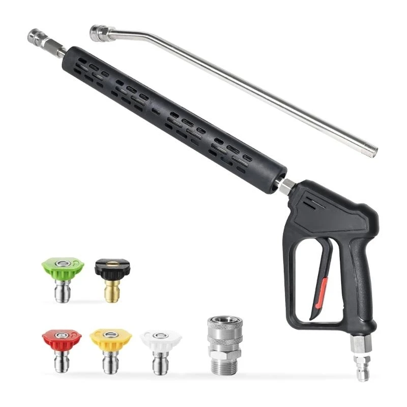 High Pressure Washer for Car Washing Garden Watering Hose Nozzle Sprinkler
High Pressure Washer for Car Washing Garden Watering Hose Nozzle Sprinkler