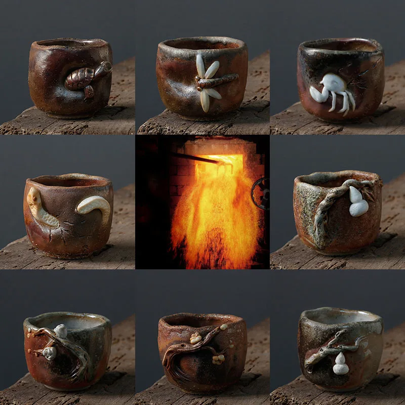 Solitary Handmade Japanese Pure Handmade Natural Falling Ash Chai Burnt Master Cup Japanese Coarse Pottery Personal Tea Cup
Solitary Handmade Japanese Pure Handmade Natural Falling Ash Chai Burnt Master Cup Japanese Coarse Pottery Personal Tea Cup