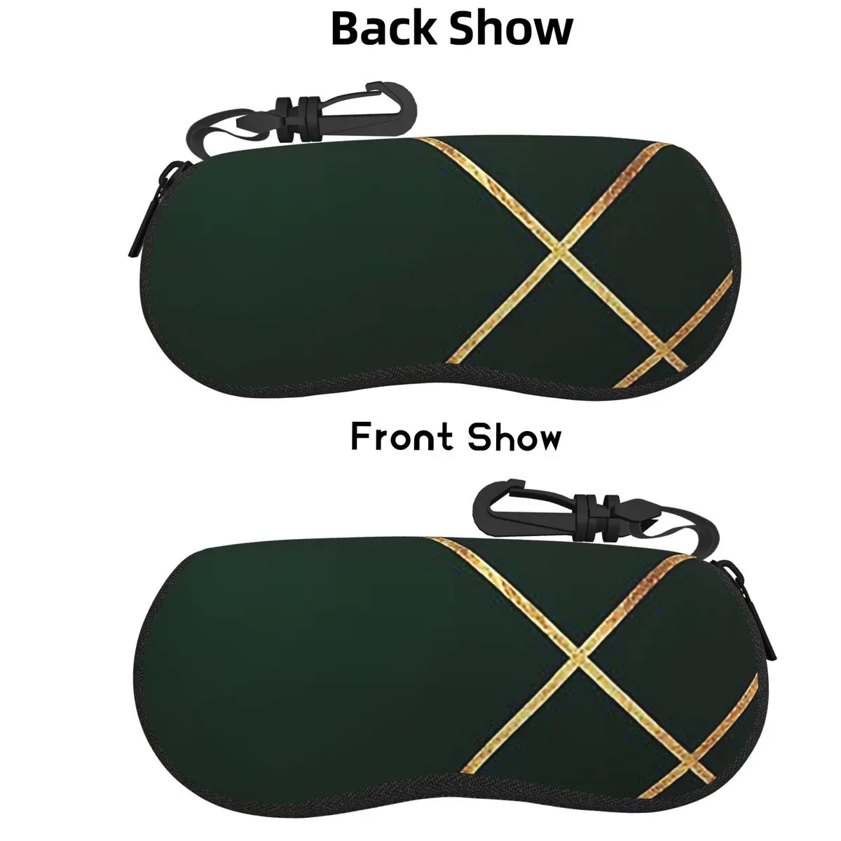 Minimalist Dark Green And Gold Lin Shell Glasses Case Protective Sunglasses Box Women Men Soft Eyeglass Bag Pouch
Minimalist Dark Green And Gold Lin Shell Glasses Case Protective Sunglasses Box Women Men Soft Eyeglass Bag Pouch