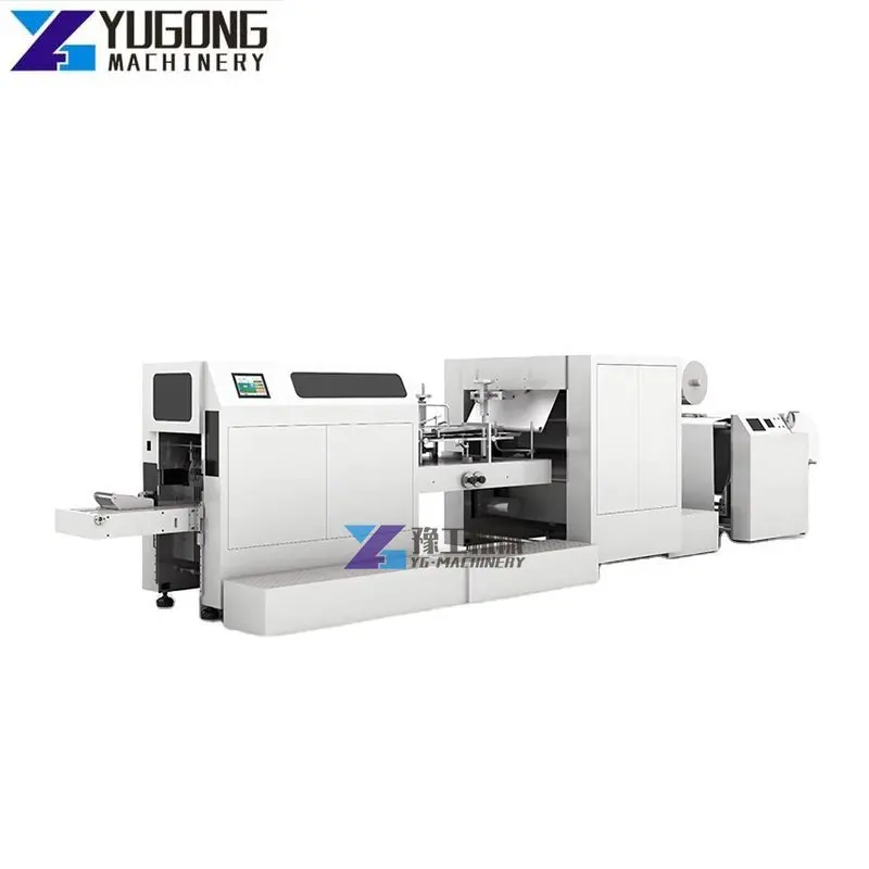 High Capacity V-bottom Flour Brown Fully Automatic Paper Carry Bag Making Machine
High Capacity V-bottom Flour Brown Fully Automatic Paper Carry Bag Making Machine