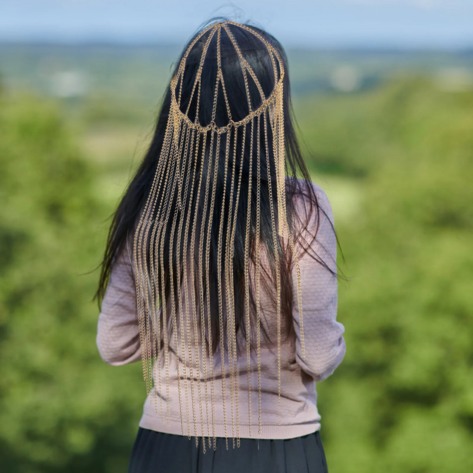 Egyptian Head Chain Long Tassel Hair Jewelry for Women Wedding Bridal Accessories Festival Prom Night Party Costume
Egyptian Head Chain Long Tassel Hair Jewelry for Women Wedding Bridal Accessories Festival Prom Night Party Costume