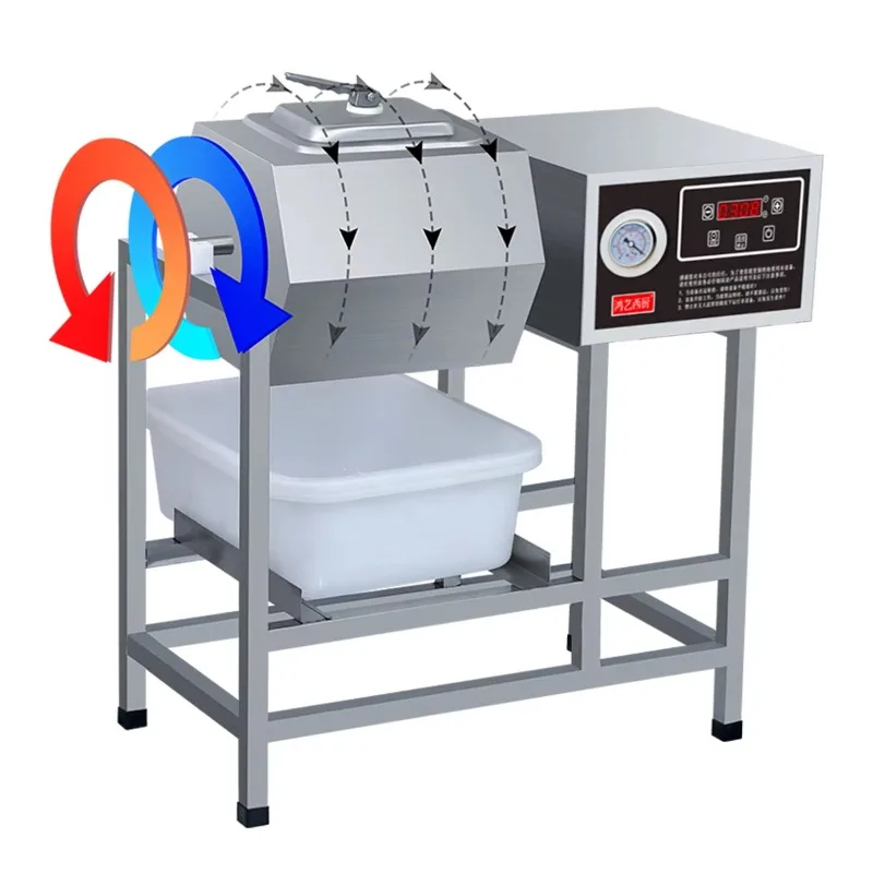 Light meat curing machine, roller type meat curing machine, suitable for canteens
Light meat curing machine, roller type meat curing machine, suitable for canteens