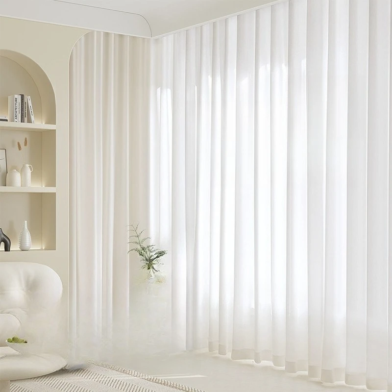 Gauze curtain translucent opaque curtain gauze curtain tulle living room bedroom filter semi-blackout white yarn Shaoxing
Gauze curtain translucent opaque curtain gauze curtain tulle living room bedroom filter semi-blackout white yarn Shaoxing