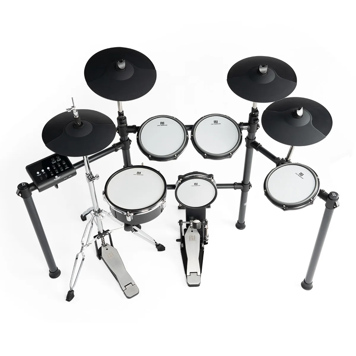 PDX550 ElectricDrum Set 600Sound Presets 10Preset Drum Kits 5User-customizable Drum Kits Dual Bluetooth(audio Input MIDl Output)
PDX550 ElectricDrum Set 600Sound Presets 10Preset Drum Kits 5User-customizable Drum Kits Dual Bluetooth(audio Input MIDl Output)