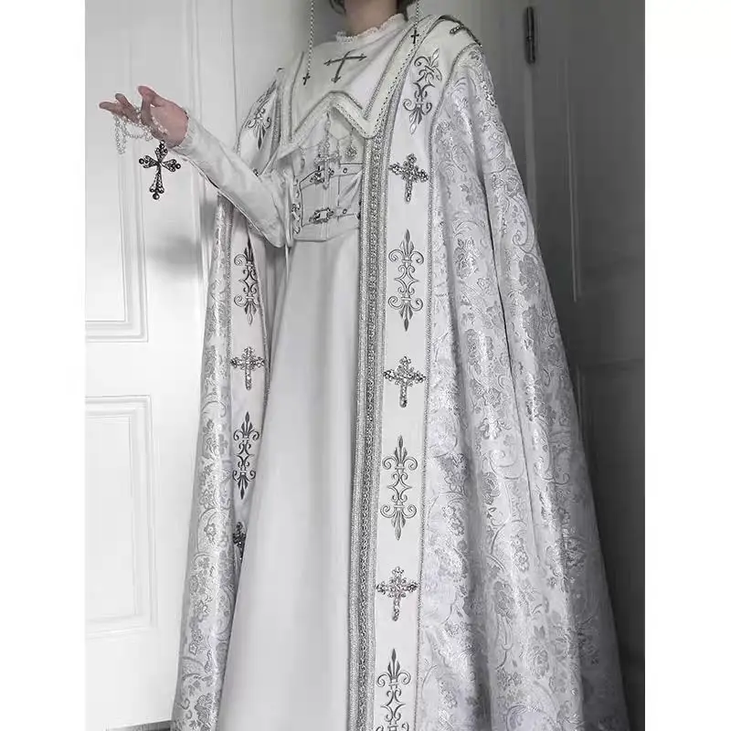 Coalfell Evening Gown White Gothic Nun Lolita Dress ClaOP Gorgeous Cloak Cos Long Dress Halloween 2026
Coalfell Evening Gown White Gothic Nun Lolita Dress ClaOP Gorgeous Cloak Cos Long Dress Halloween 2026
