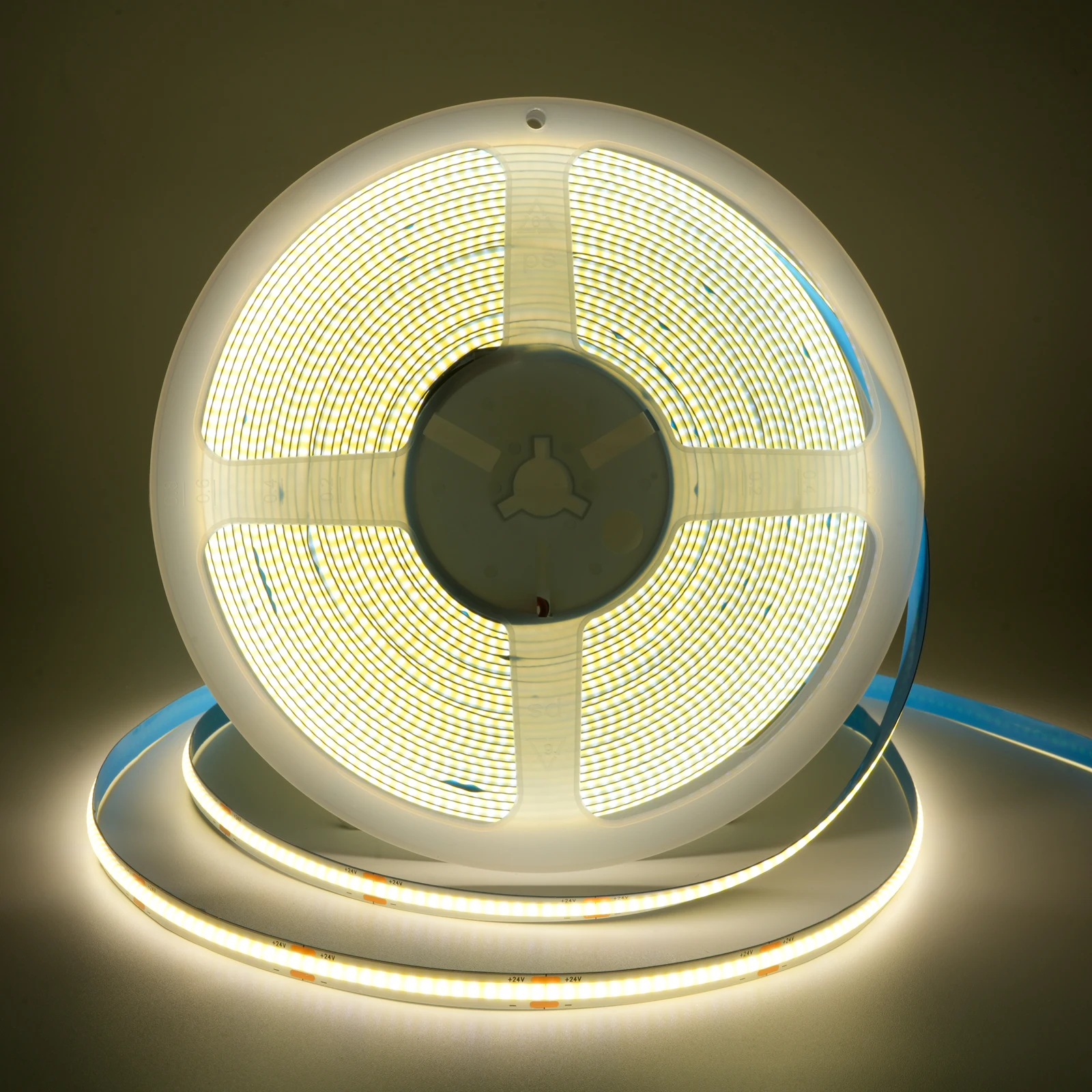 10m/roll 8mm PCB COB LED Strip Light 24V Cuttable 320LEDs/M High Density Flexible Tape Home Decor Warm Natural White
10m/roll 8mm PCB COB LED Strip Light 24V Cuttable 320LEDs/M High Density Flexible Tape Home Decor Warm Natural White