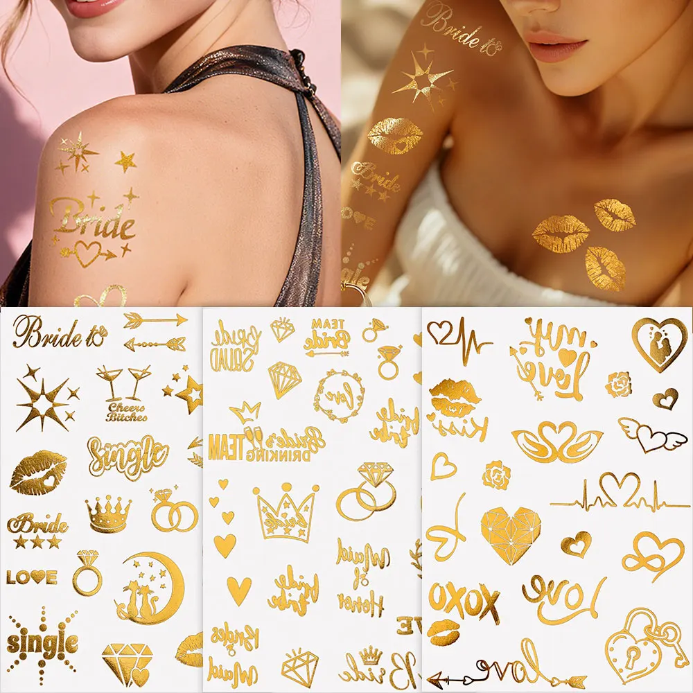 1pcs Wedding Hot Stamping Tattoo Sticker Waterproof Tattoo Sticker Valentine's Day Love Lip Print Temporary Tattoo Holiday Party
1pcs Wedding Hot Stamping Tattoo Sticker Waterproof Tattoo Sticker Valentine's Day Love Lip Print Temporary Tattoo Holiday Party