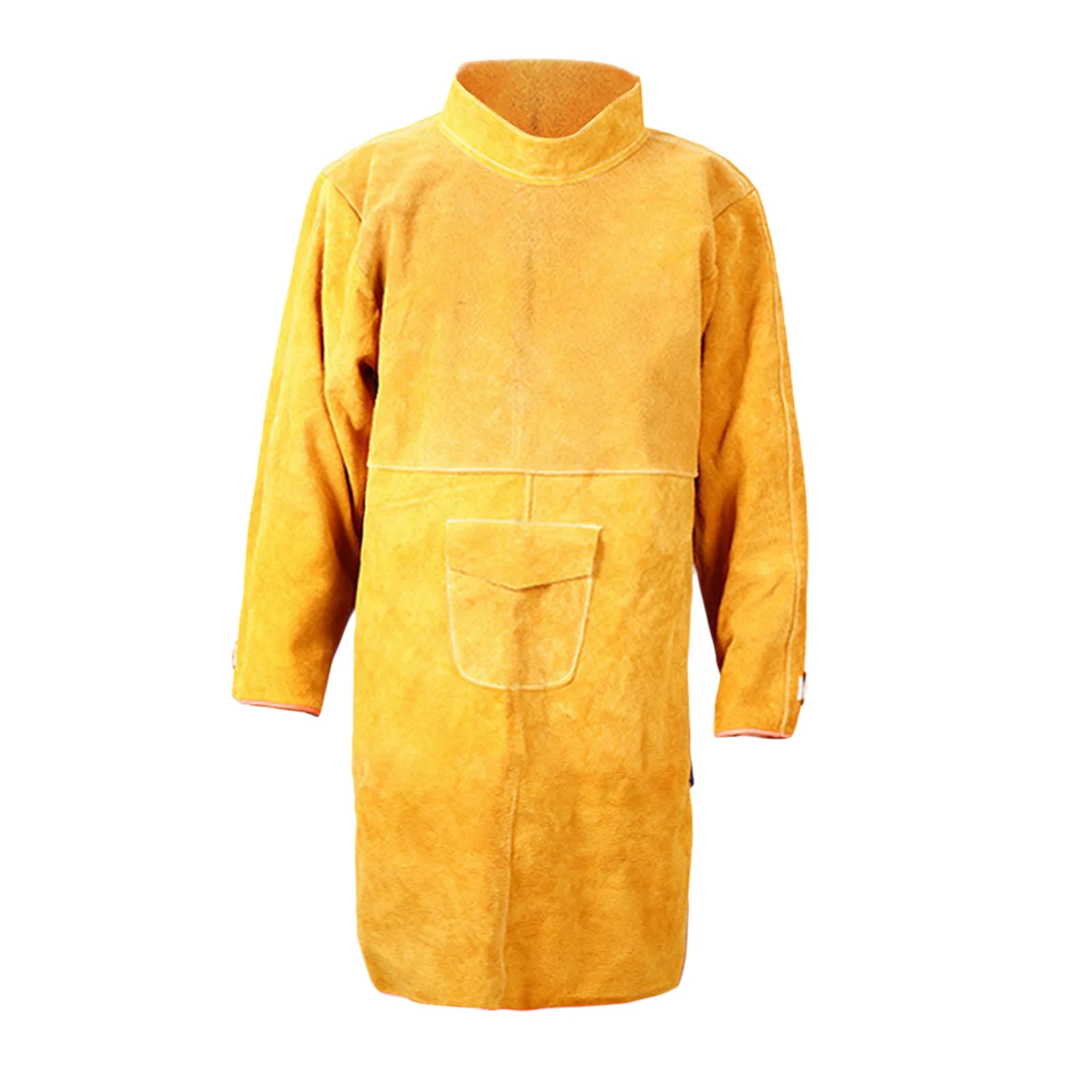 Welded Apron Flameproof Cowhide Long Coat Apparel Suit Comfortable Long Sleeve Adjustable-100cm/120cm/130cm
Welded Apron Flameproof Cowhide Long Coat Apparel Suit Comfortable Long Sleeve Adjustable-100cm/120cm/130cm